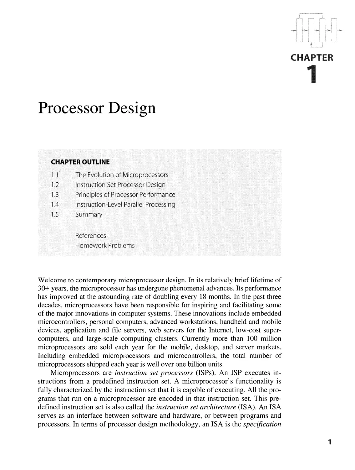 1. Processor Design