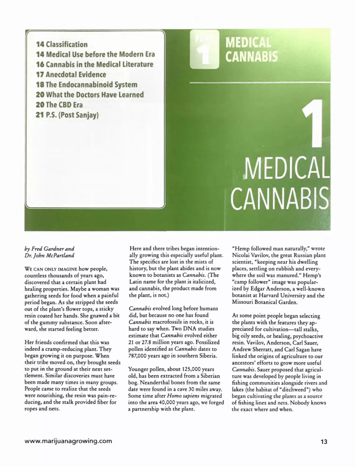 Part 1 | Medical Cannabis