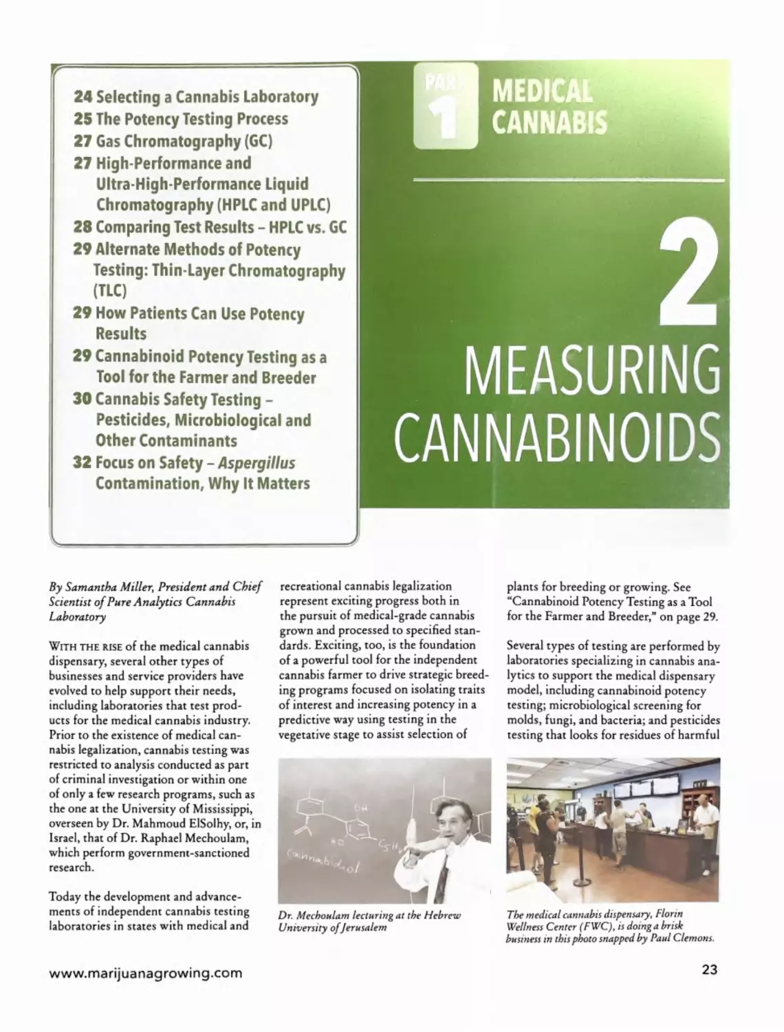 Chapter 2 - Measuring Cannabinoids