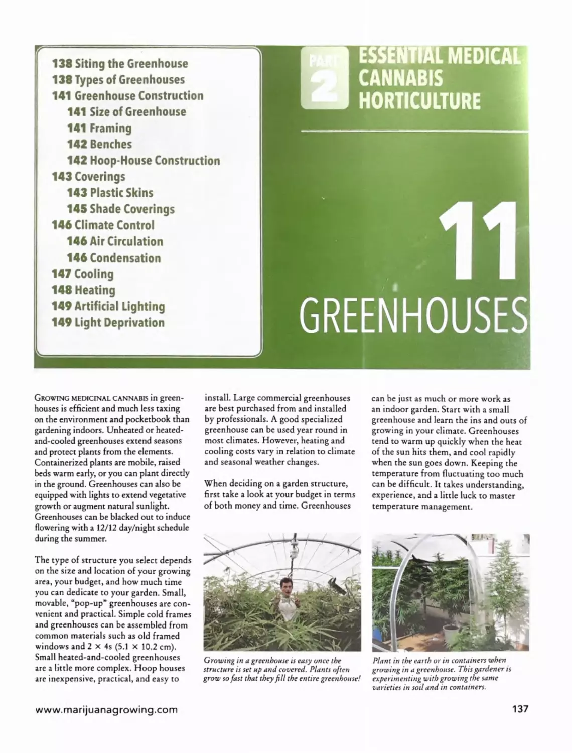 Chapter 11 - Greenhouses