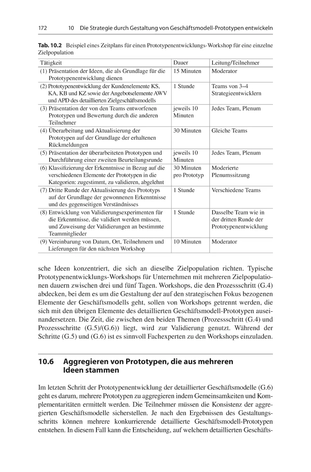 10.6	 Aggregieren von Prototypen, die aus mehreren Ideen stammen