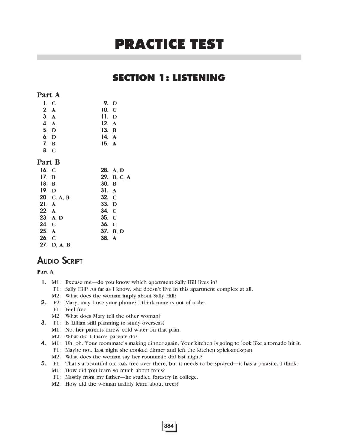 Practice Test  . . . . . . . . . . . . . . . . . . . . . . . . . . . . . . . . . . . . . . . . . . . . . . . . . .