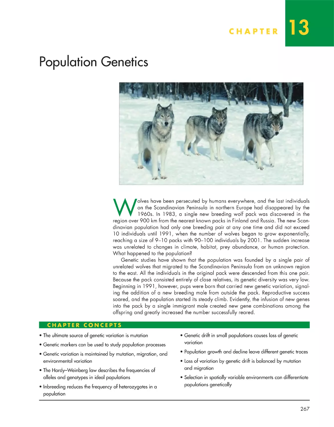 Chapter 13: Population Genetics