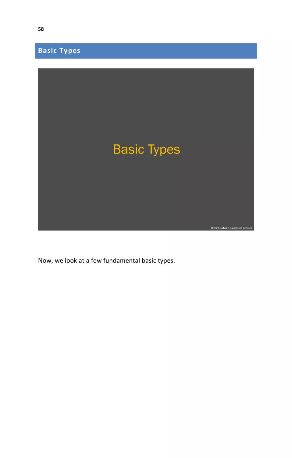 Basic Types