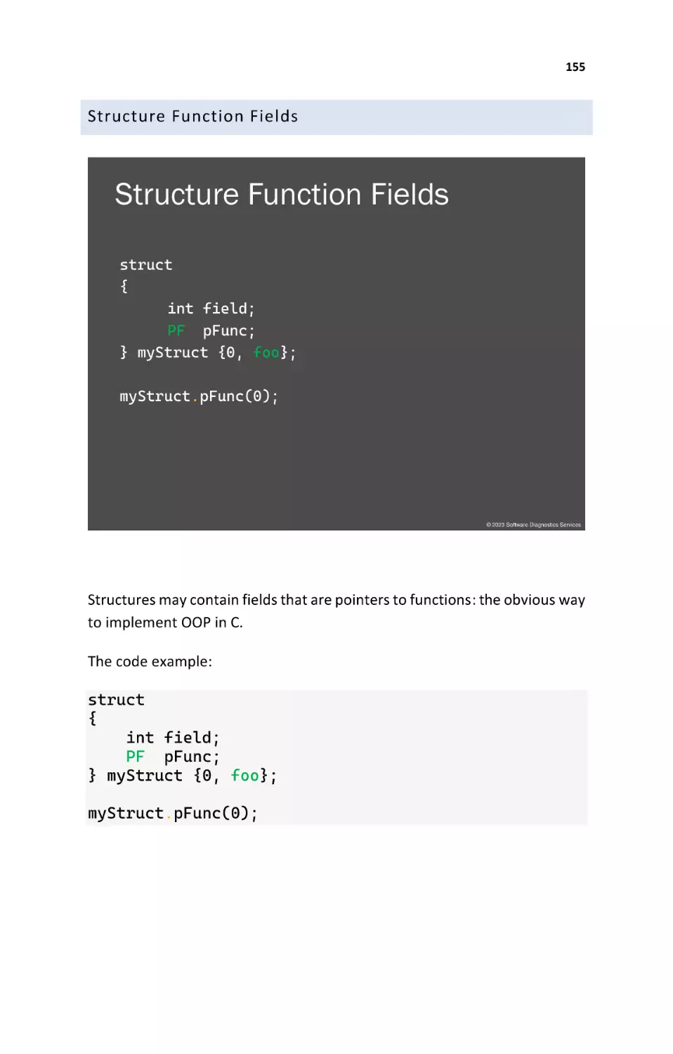 Structure Function Fields