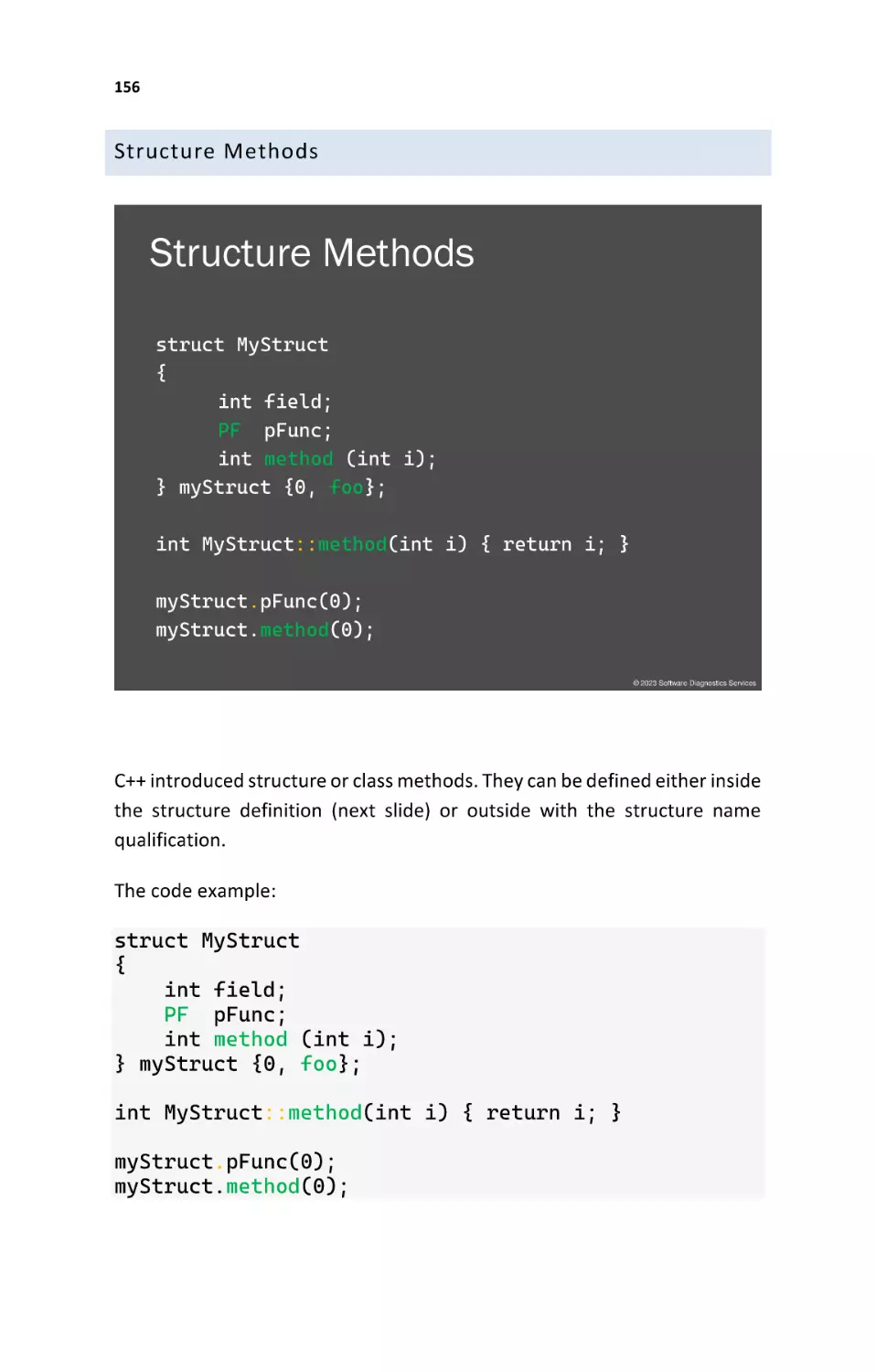 Structure Methods