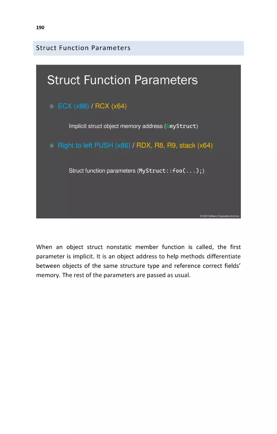 Struct Function Parameters
