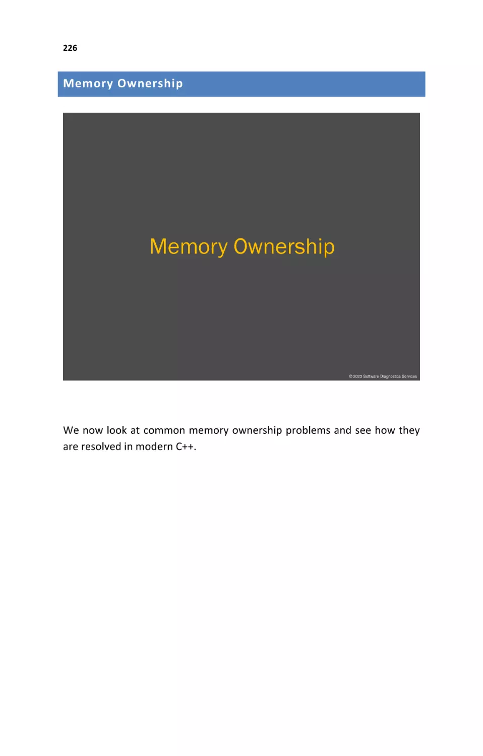 Memory Ownership