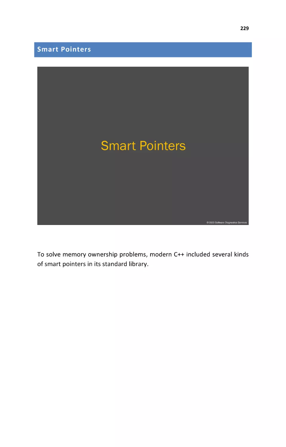 Smart Pointers
