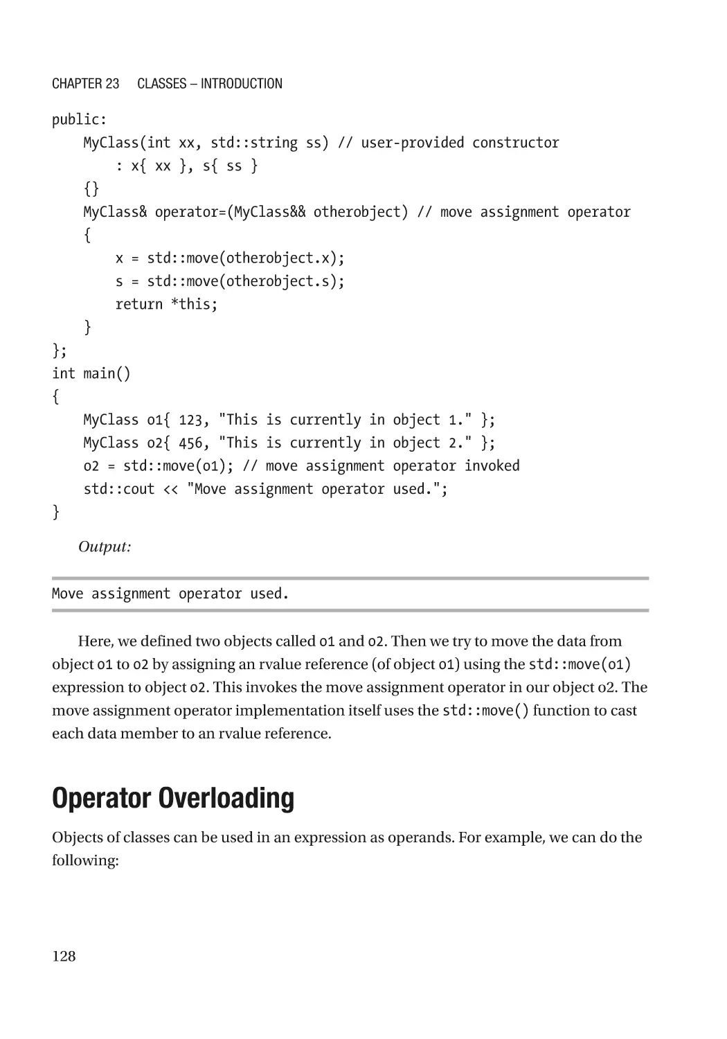 Operator Overloading