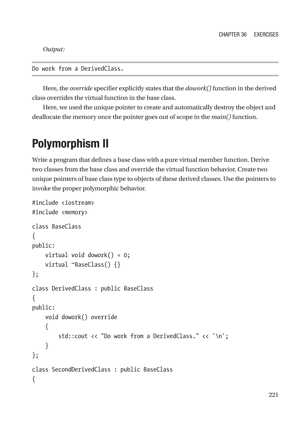 Polymorphism II