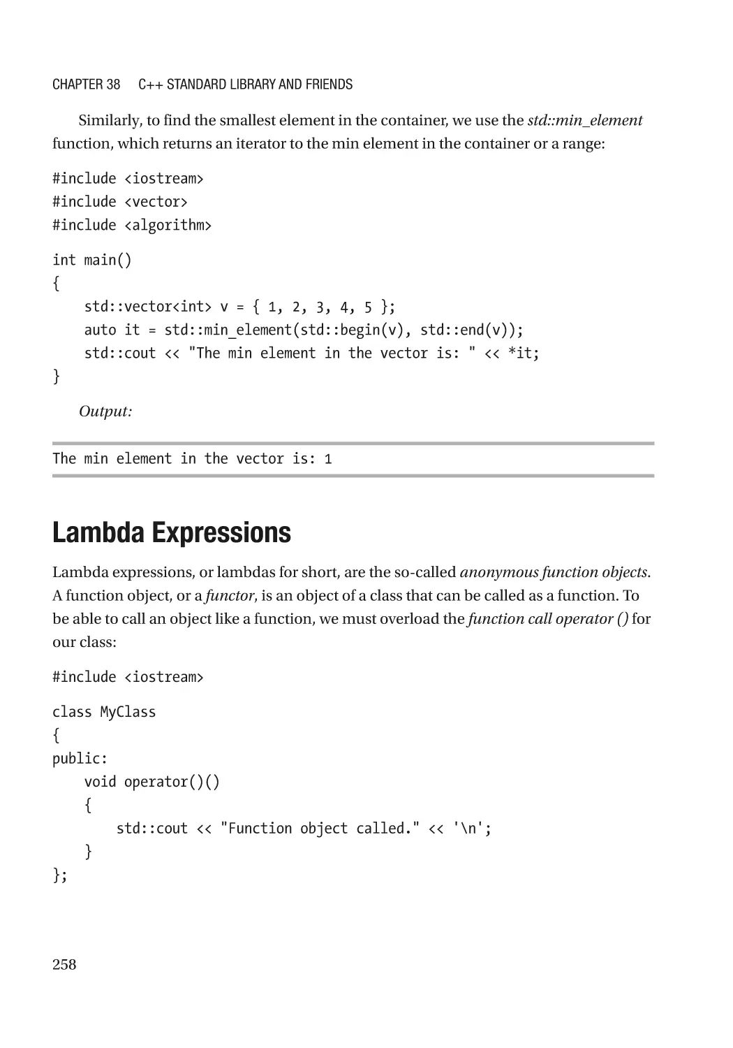 Lambda Expressions