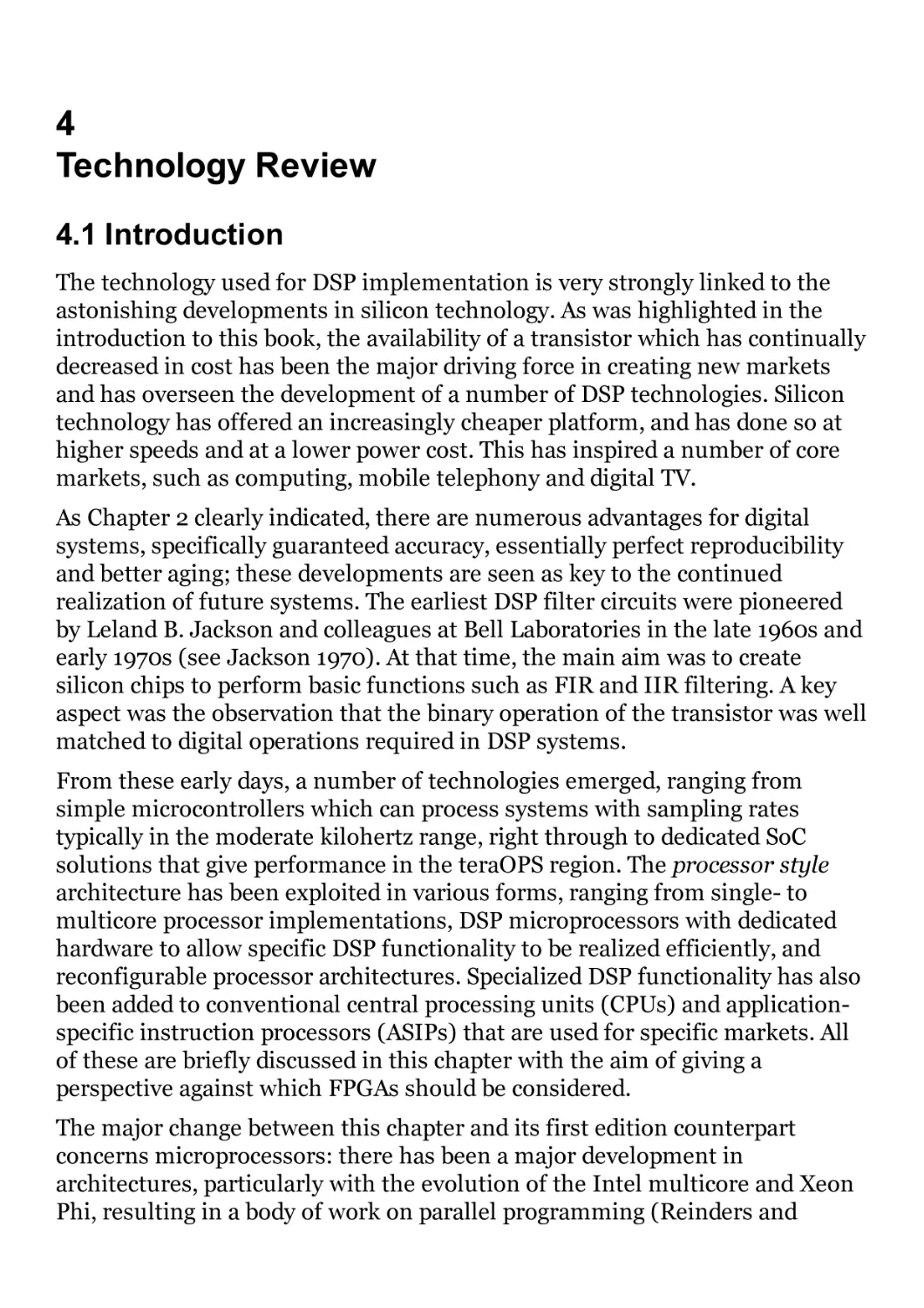 4 Technology Review
4.1 Introduction