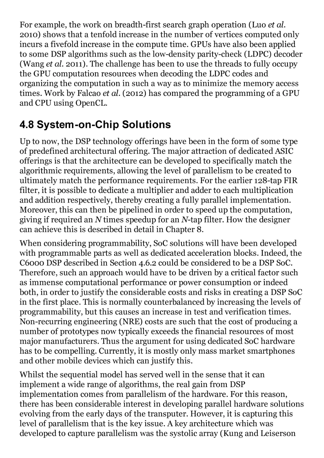 4.8 System-on-Chip Solutions