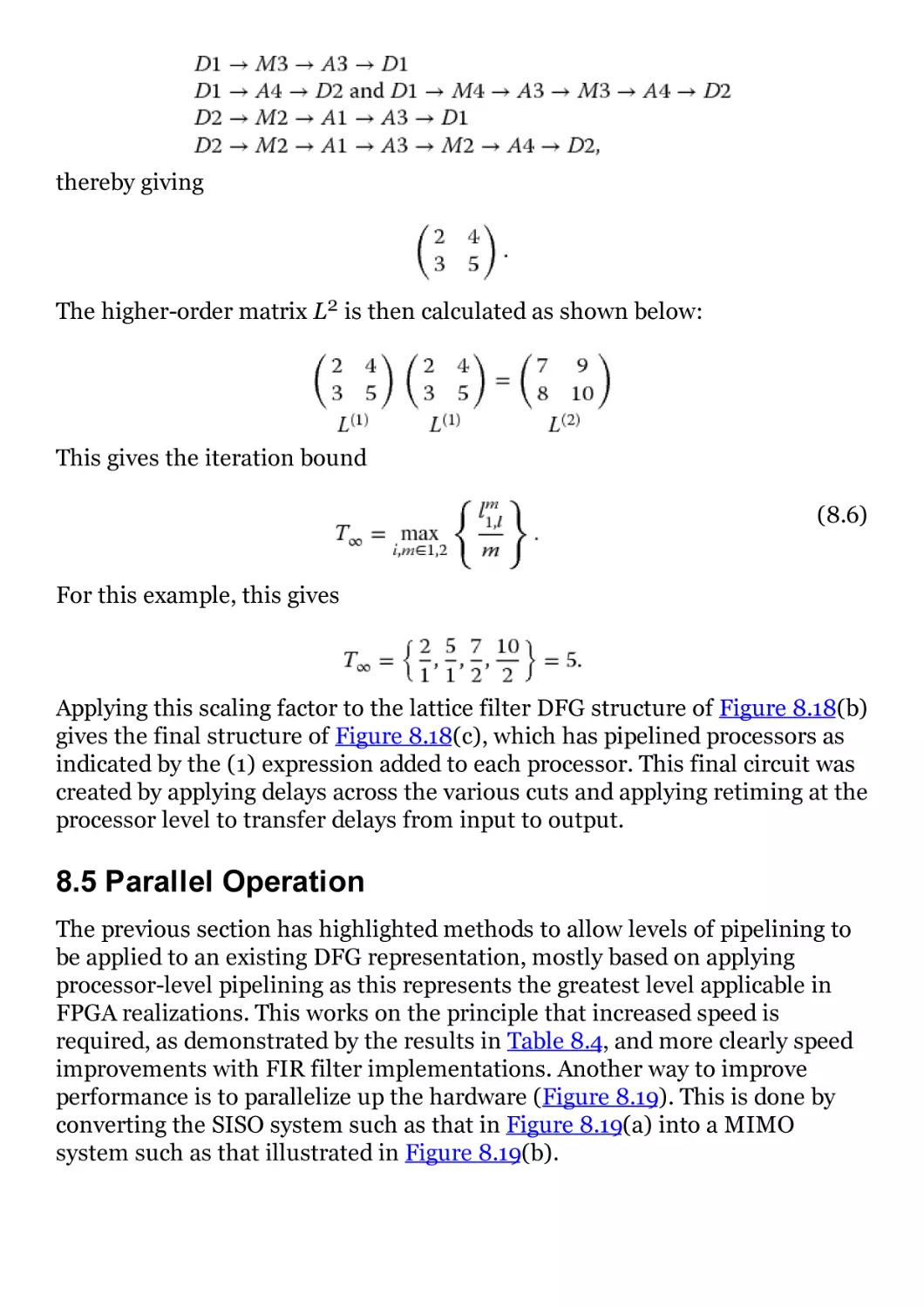 8.5 Parallel Operation