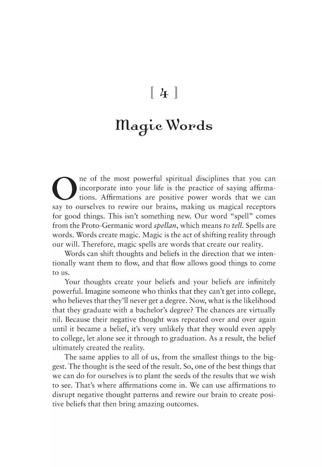 4. Magic Words