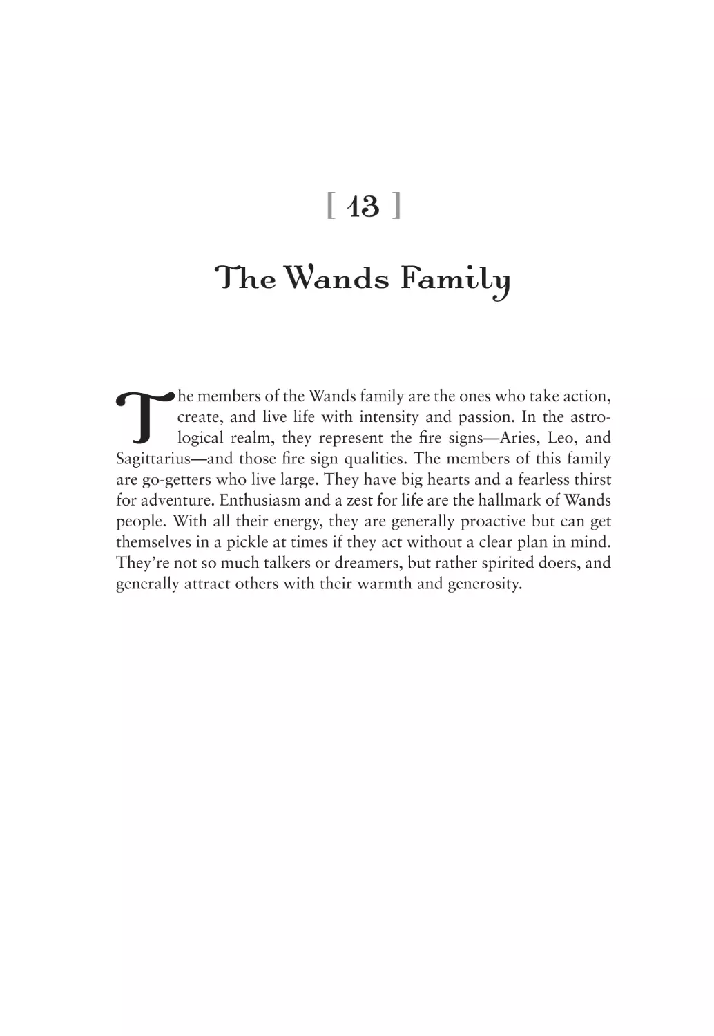 13. The Wands Family