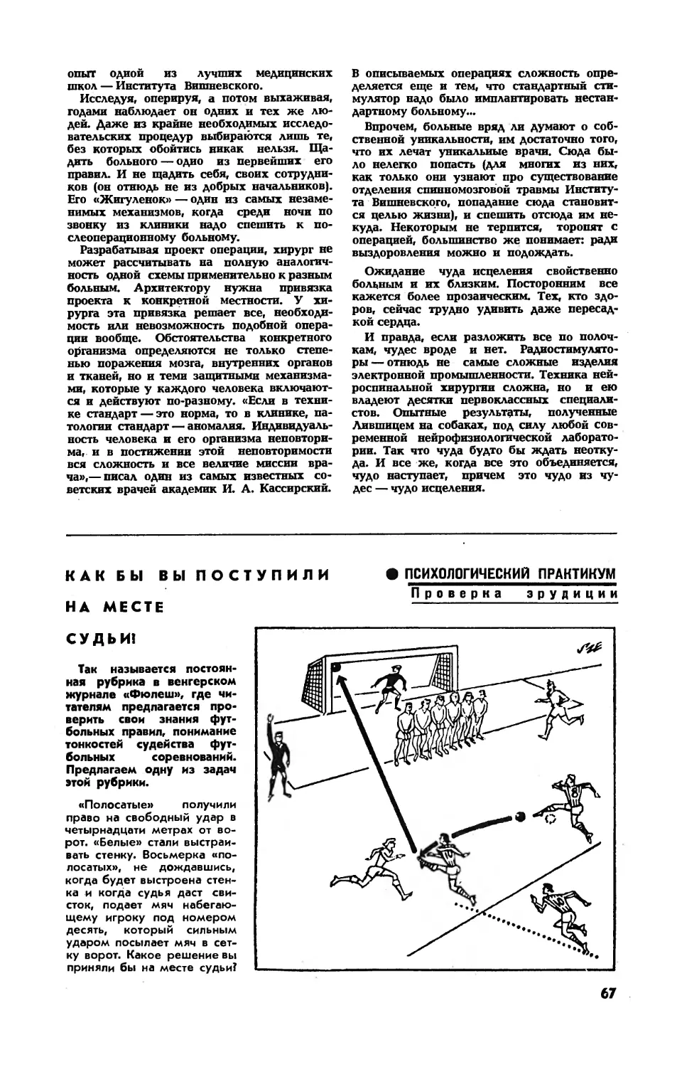 Как бы вы поступили на месте судьи?