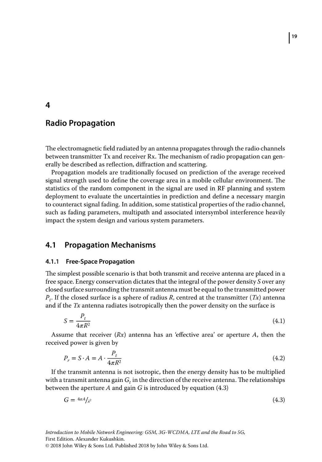 4 Radio Propagation