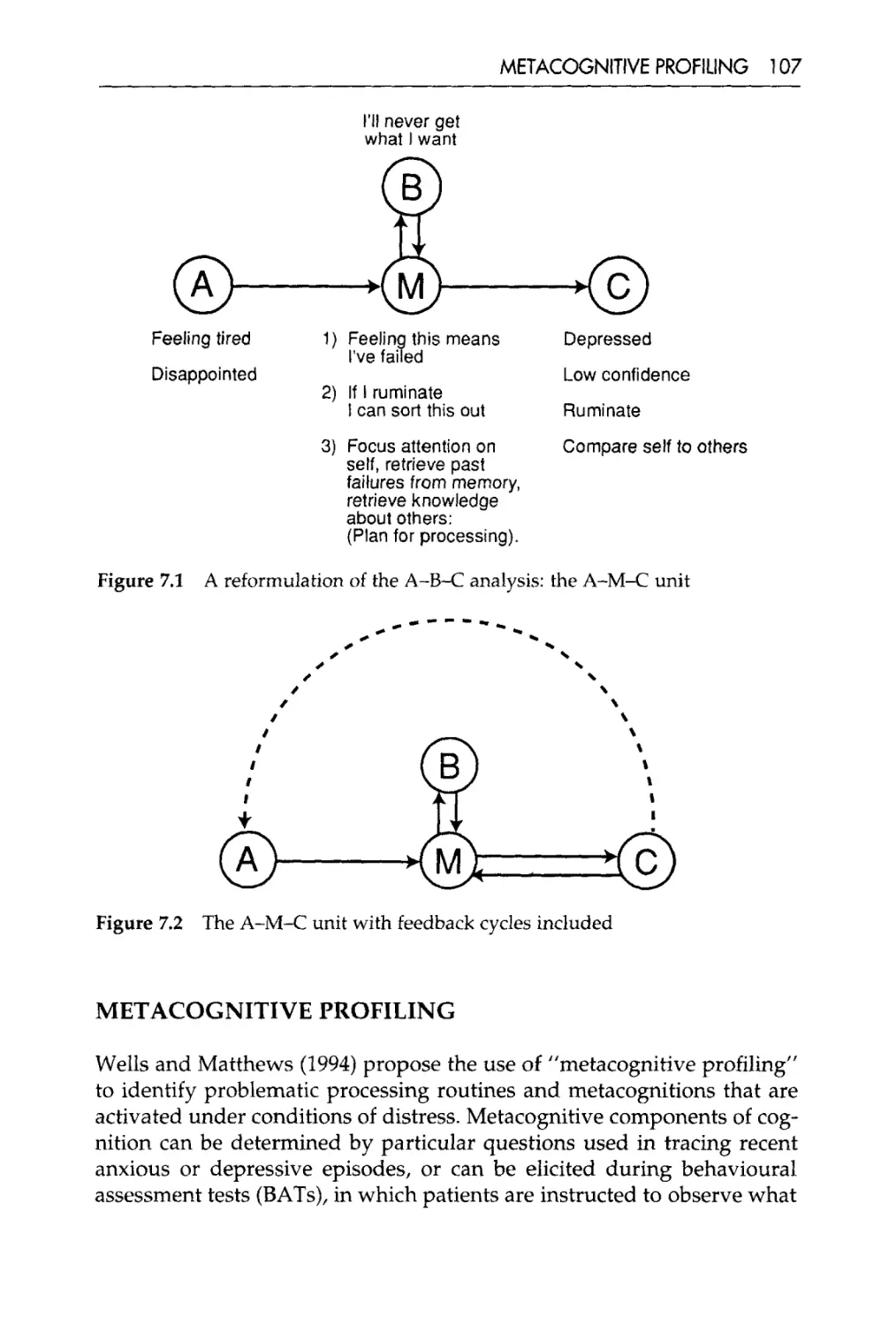 Metacognitive profiling