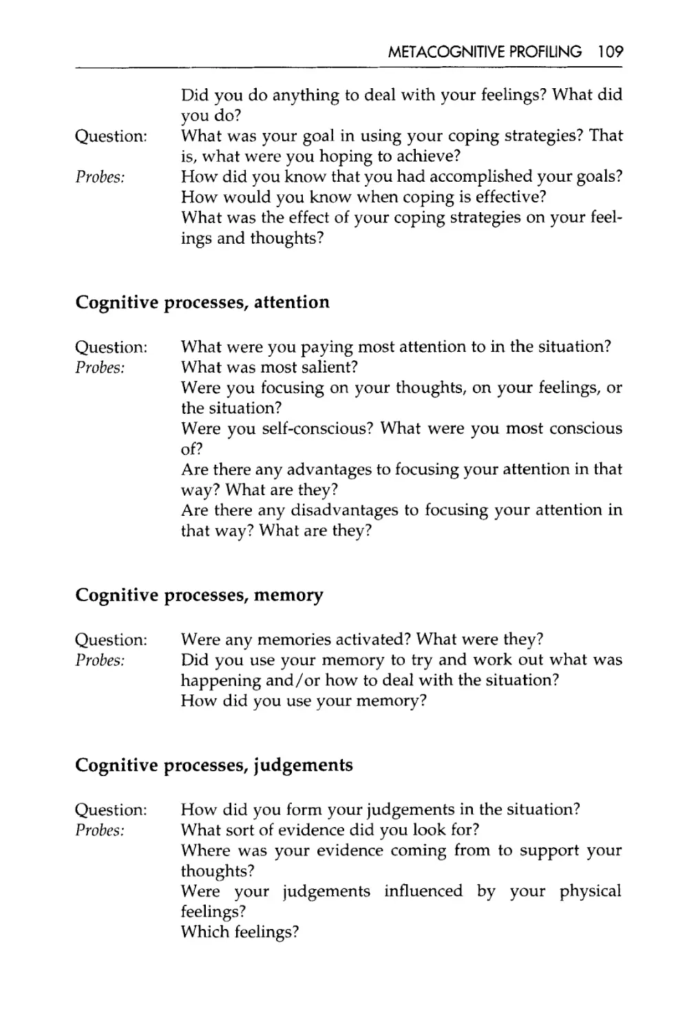 attention
memory
judgements