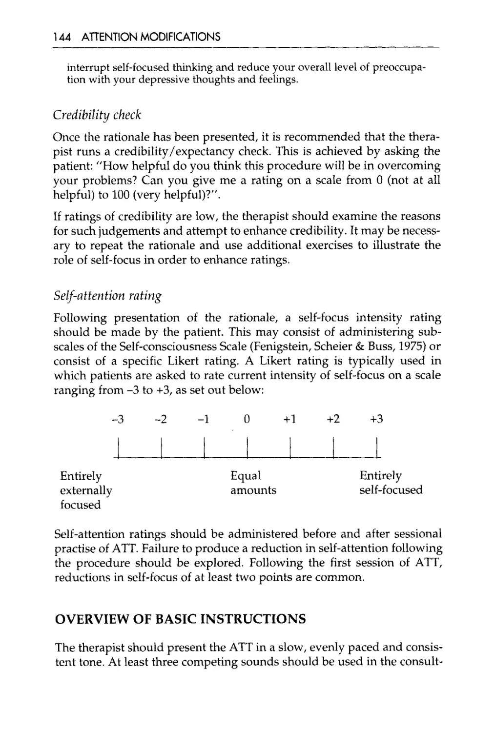 Overview of basic instructions