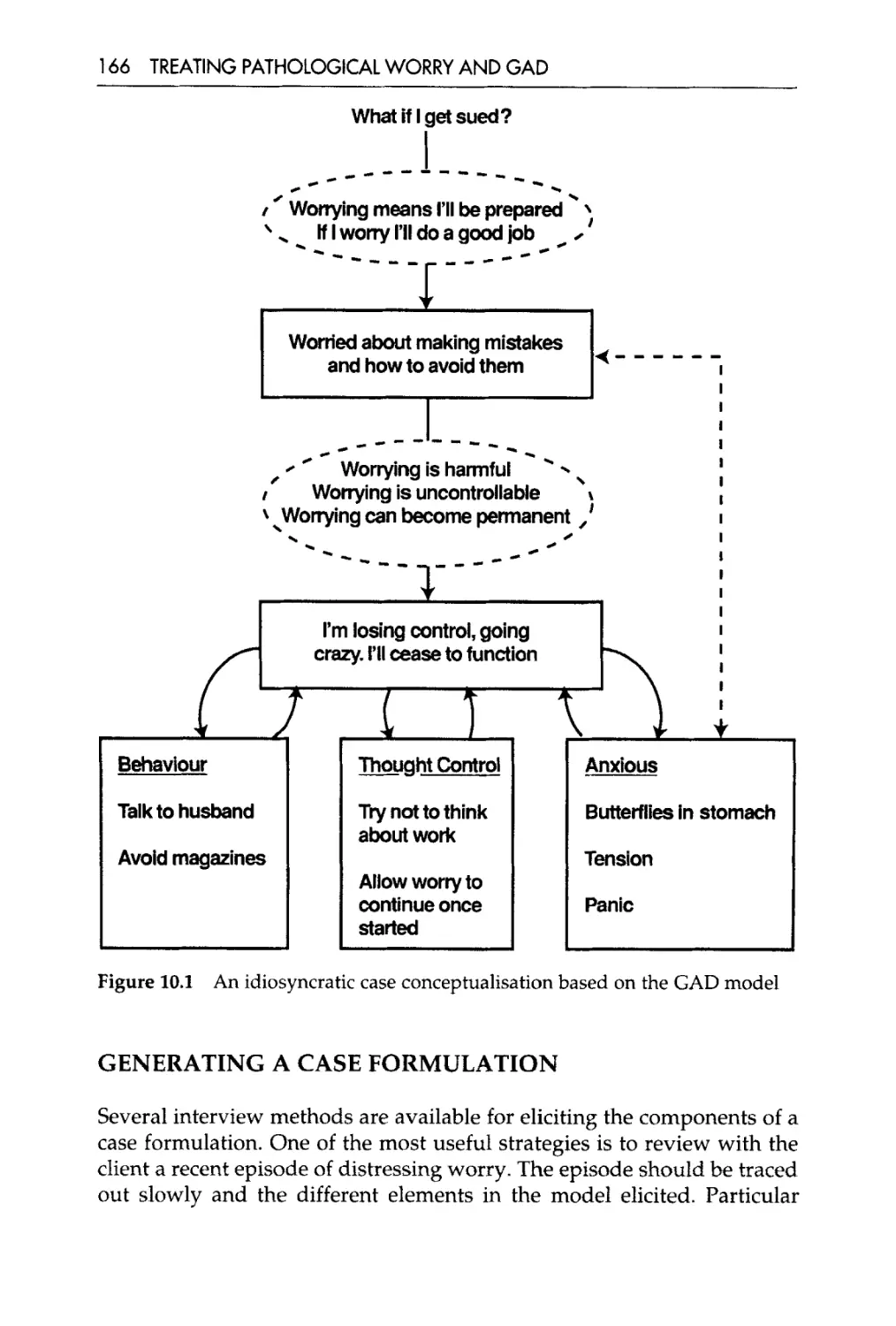 Generating a case formulation