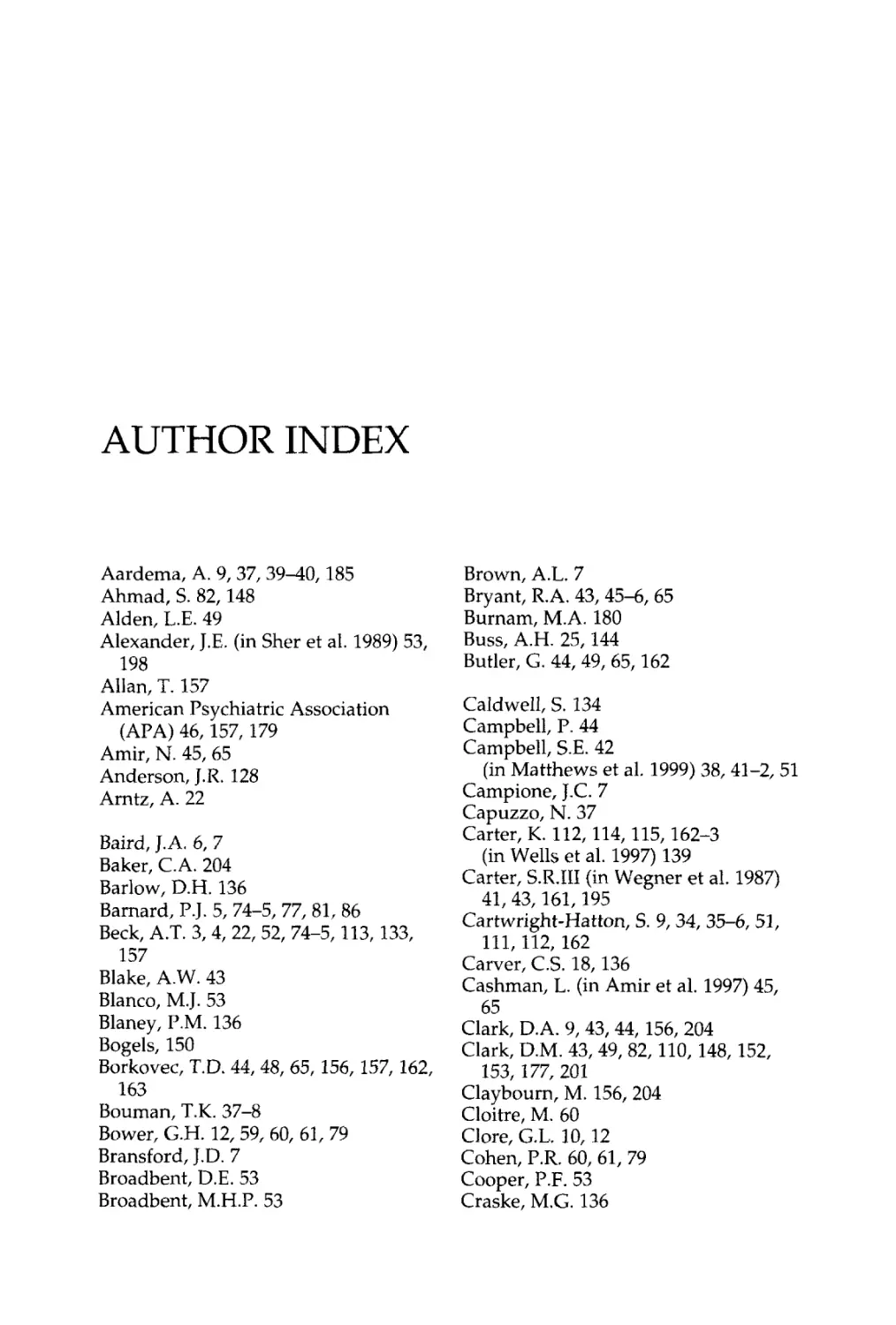 Author Index