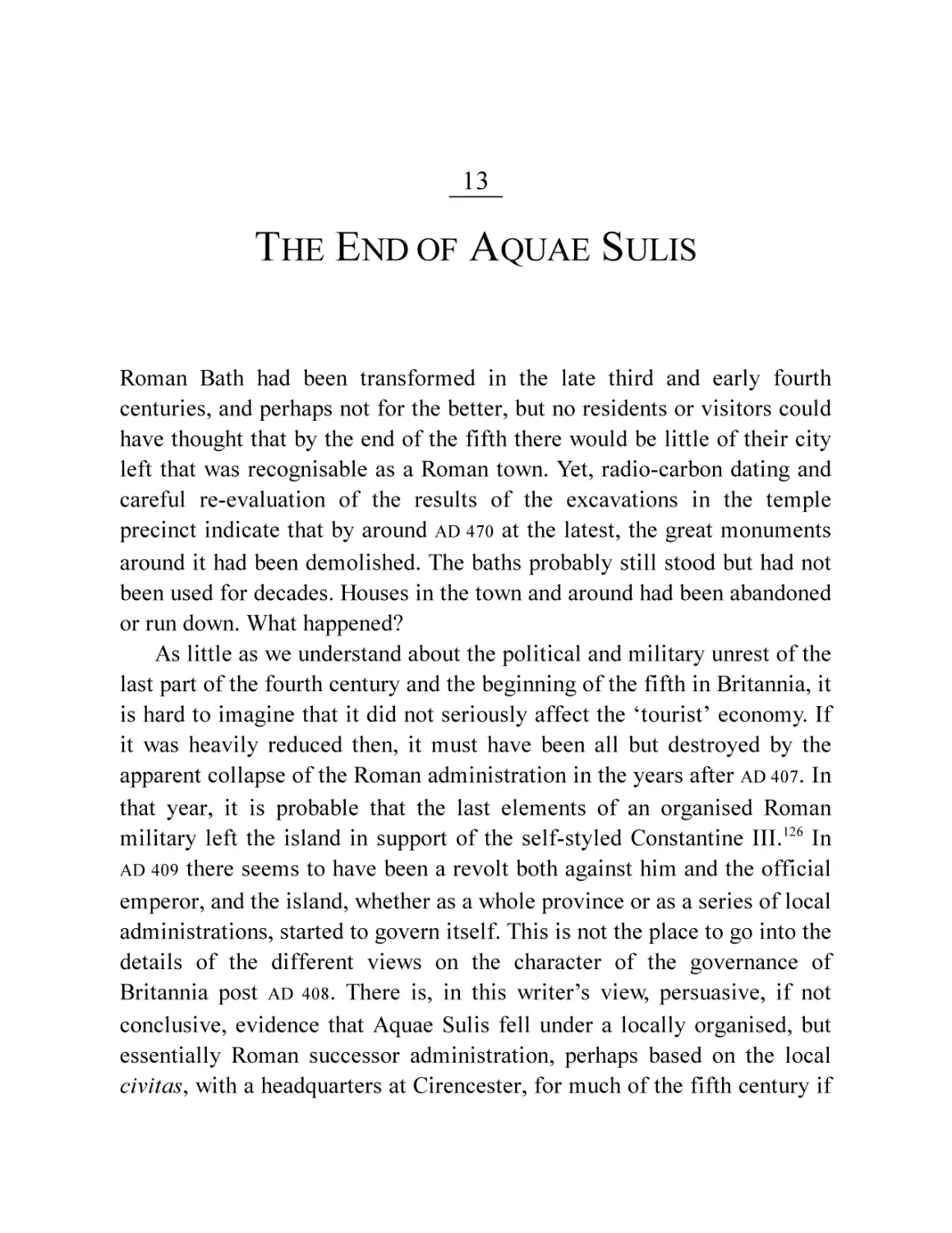 13 The End of Aquae Sulis