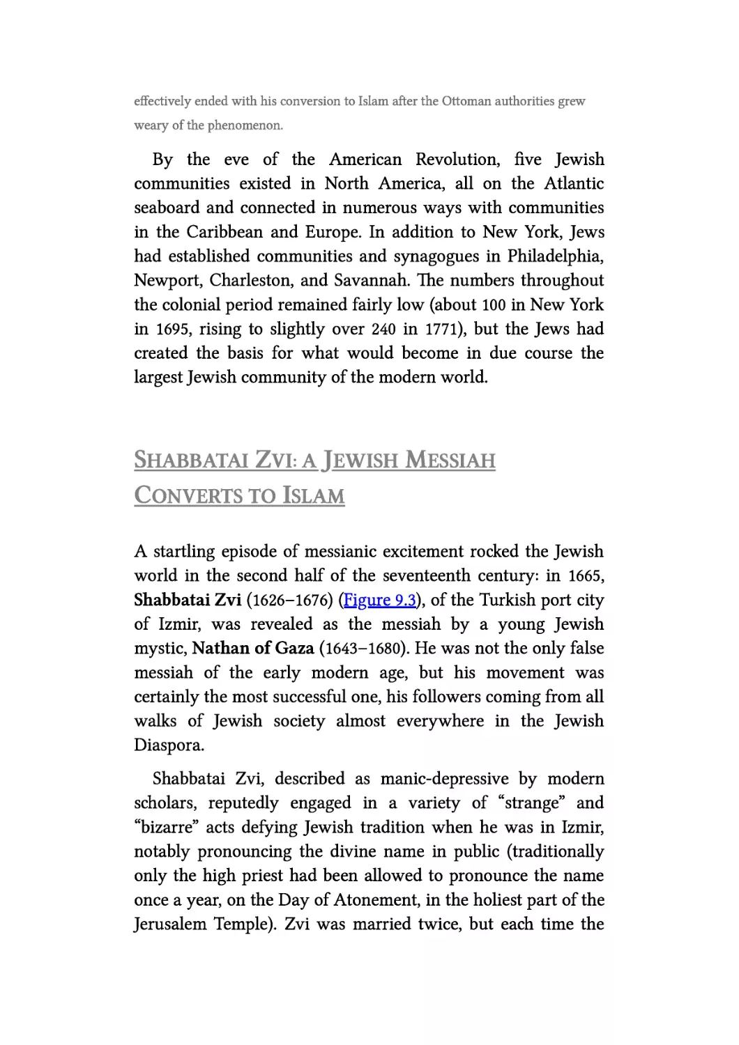 Shabbatai Zvi: A Jewish Messiah Converts to Islam