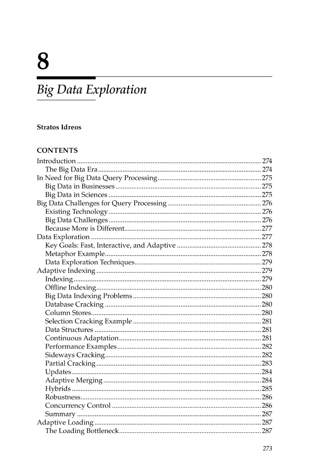 8. Big Data Exploration