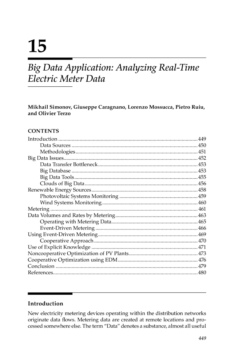 15. Big Data Application