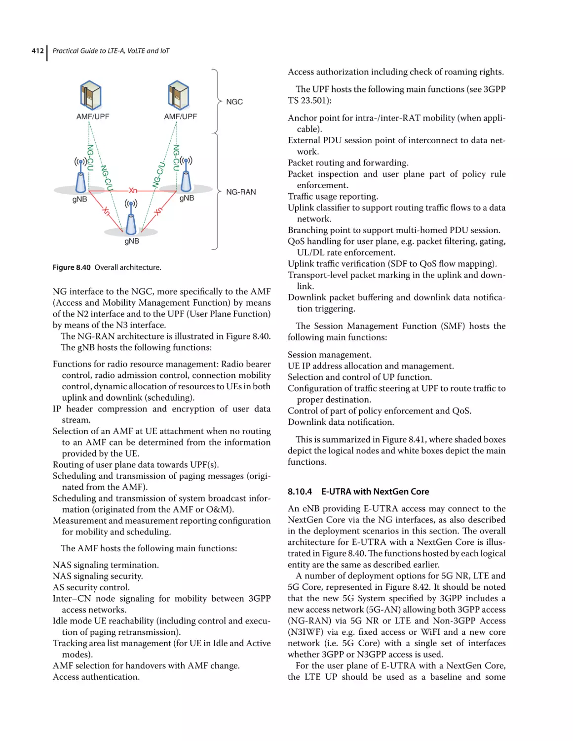 8.10.4 E‐UTRA with NextGen Core