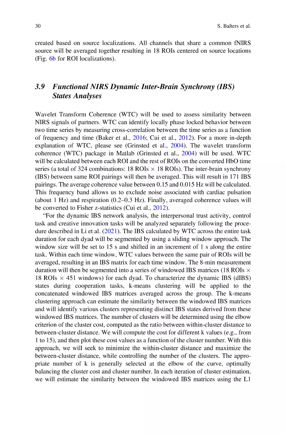 3.9 Functional NIRS Dynamic Inter-Brain Synchrony (IBS) States Analyses