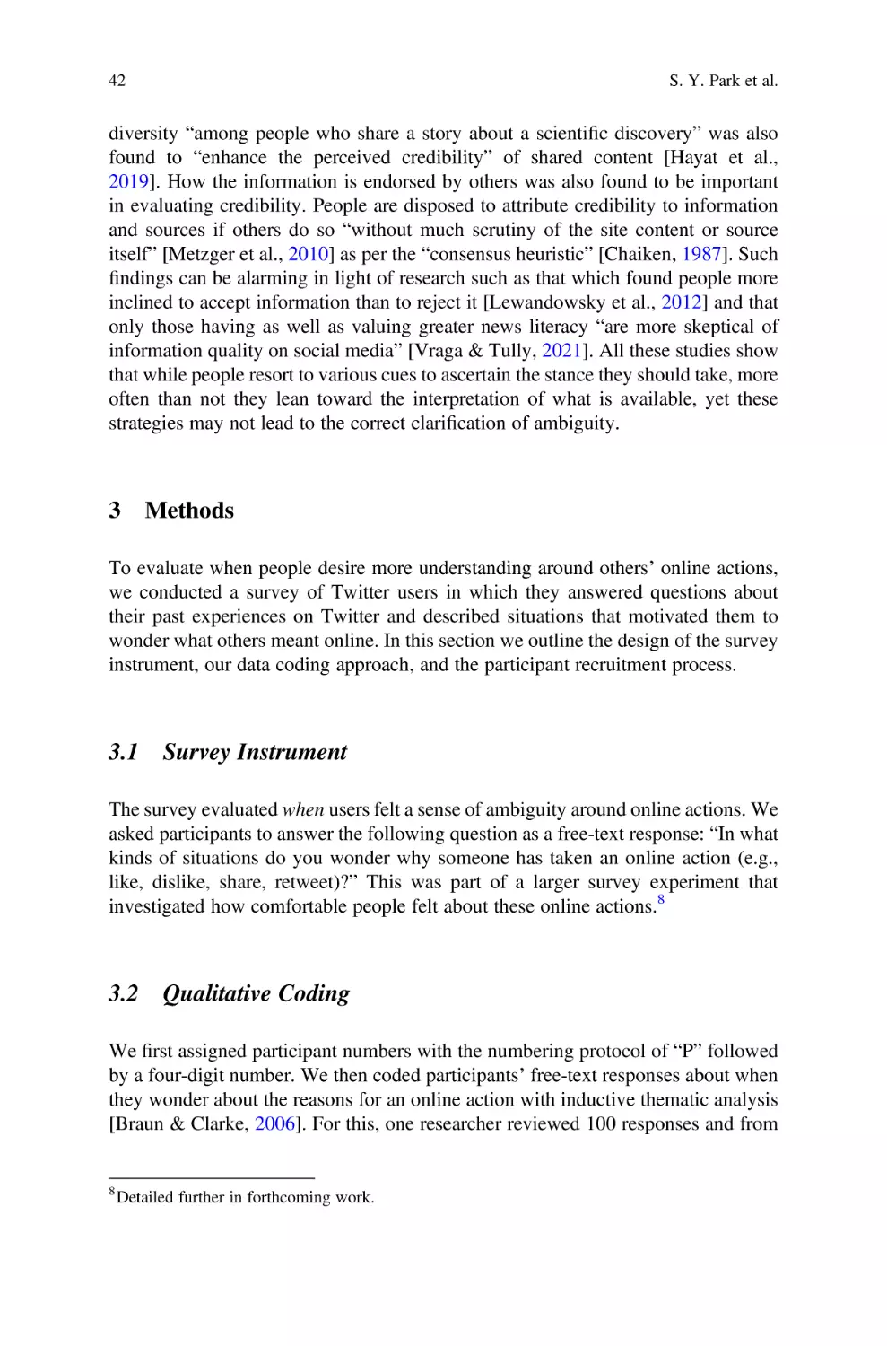 3 Methods
3.1 Survey Instrument
3.2 Qualitative Coding