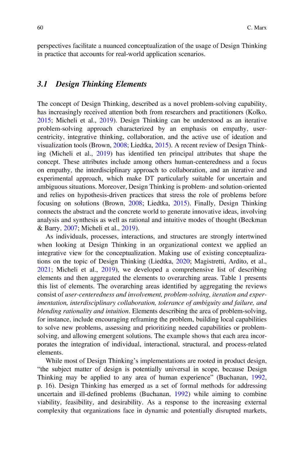 3.1 Design Thinking Elements