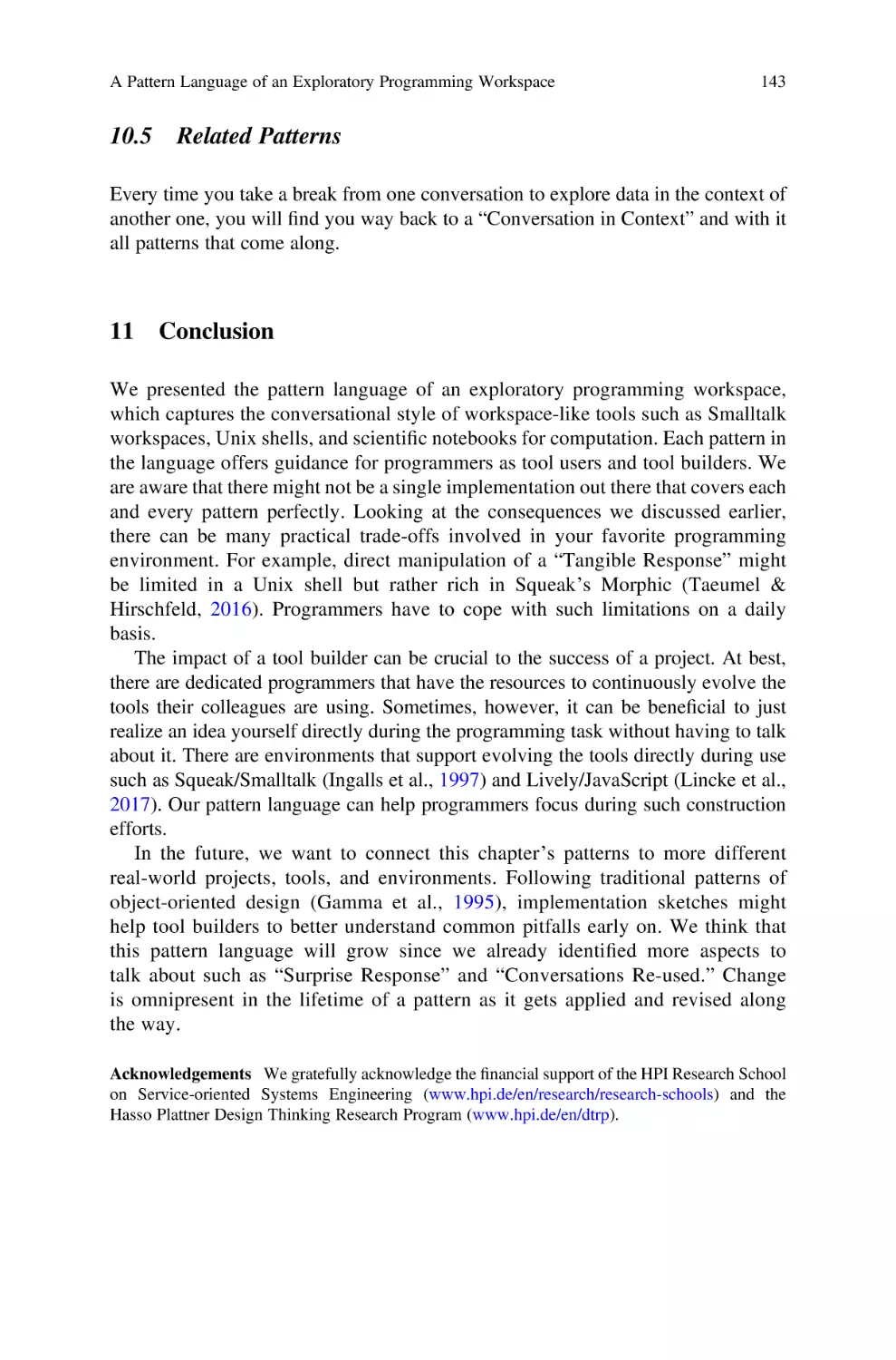 10.5 Related Patterns
11 Conclusion