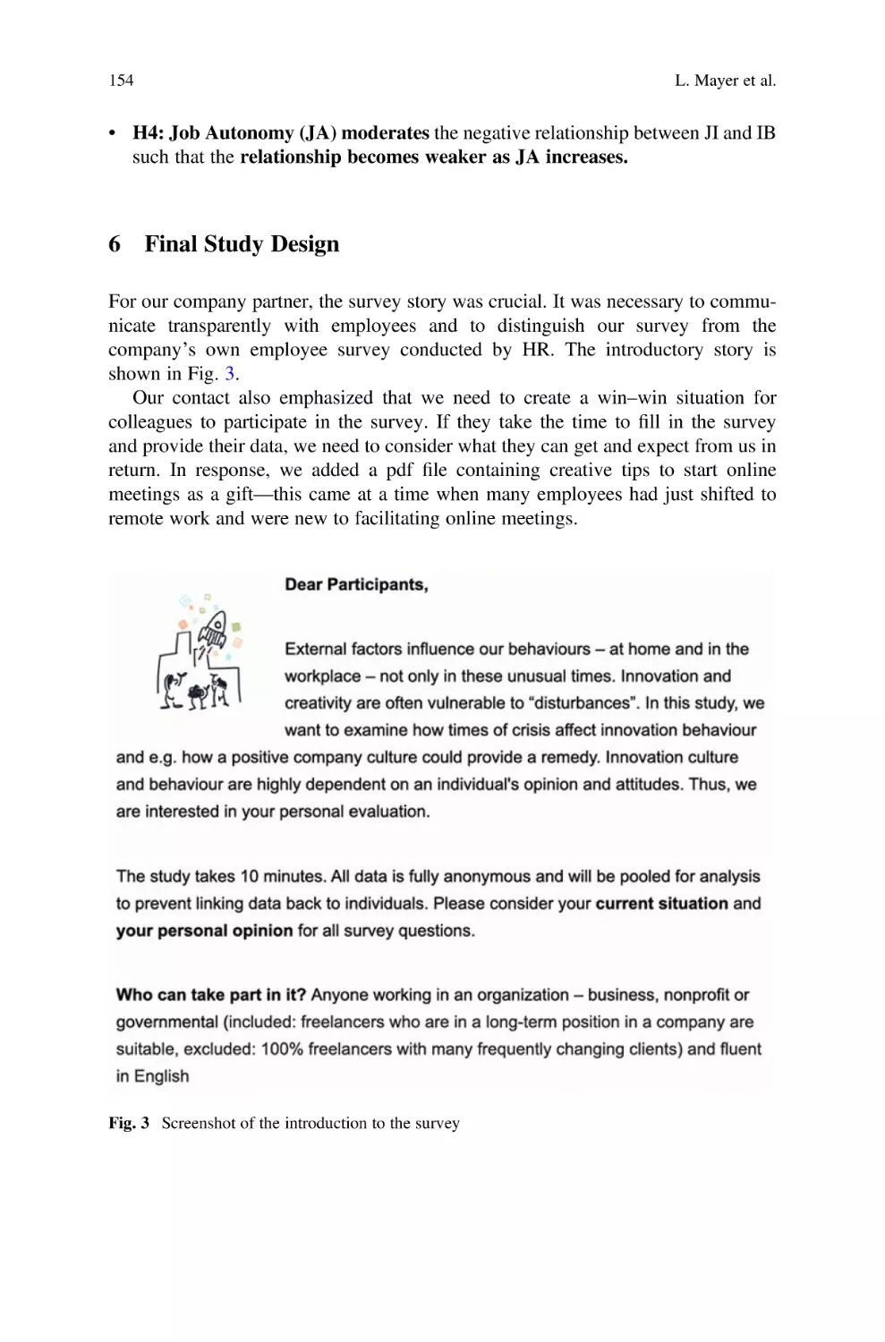 6 Final Study Design