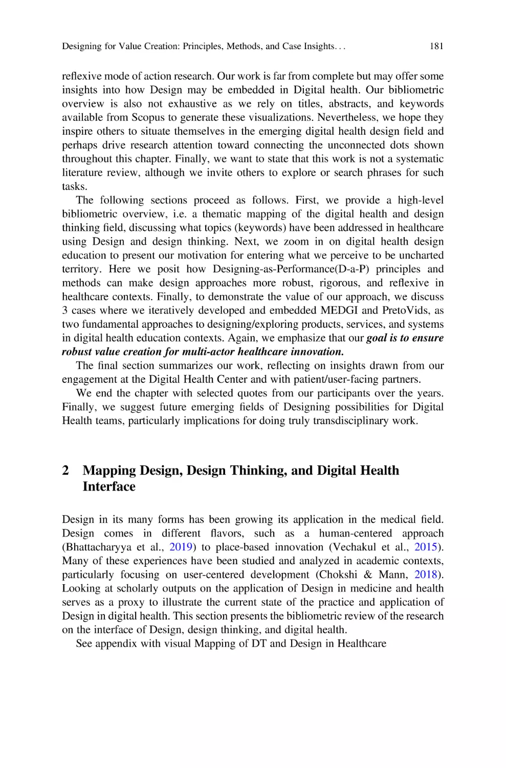 2 Mapping Design, Design Thinking, and Digital Health Interface