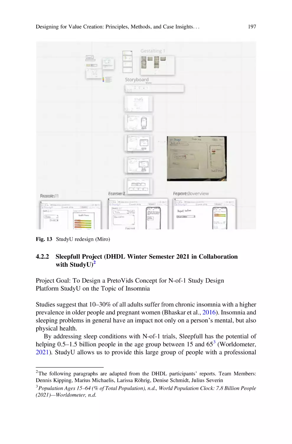 4.2.2 Sleepfull Project (DHDL Winter Semester 2021 in Collaboration with StudyU)
Project Goal