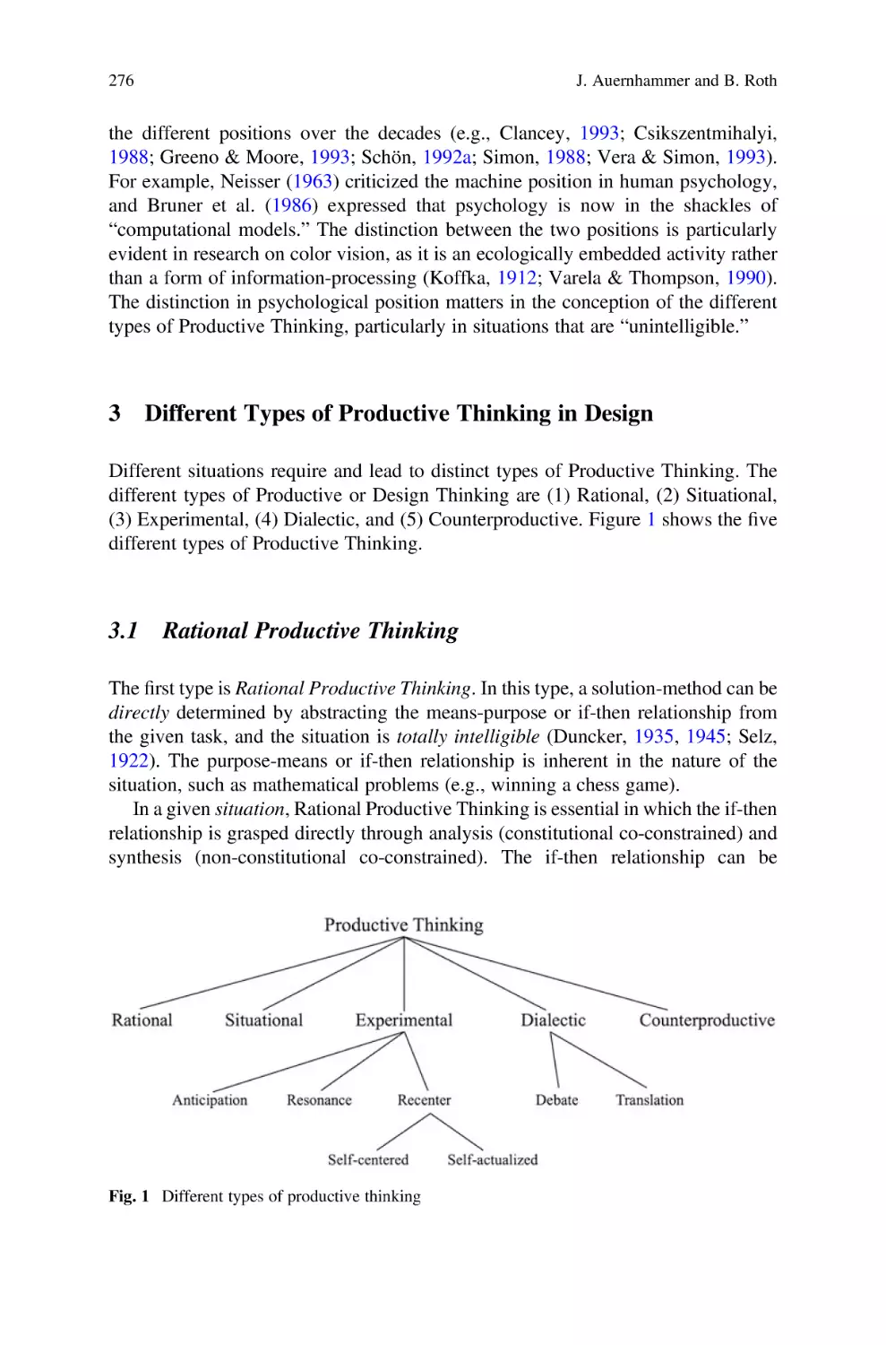 3 Different Types of Productive Thinking in Design
3.1 Rational Productive Thinking