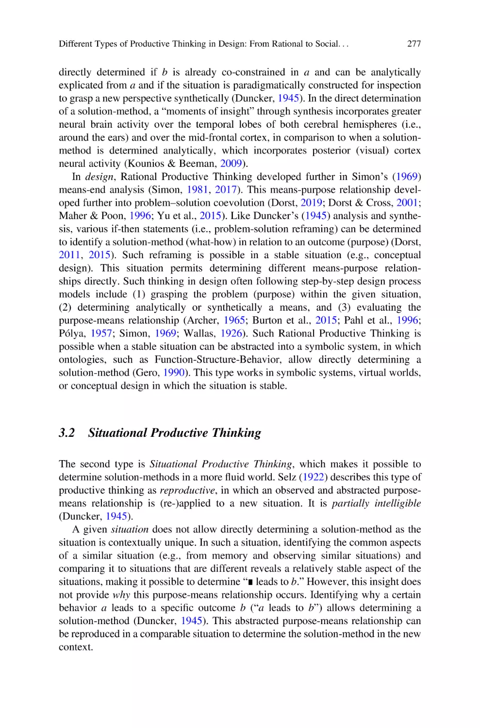 3.2 Situational Productive Thinking