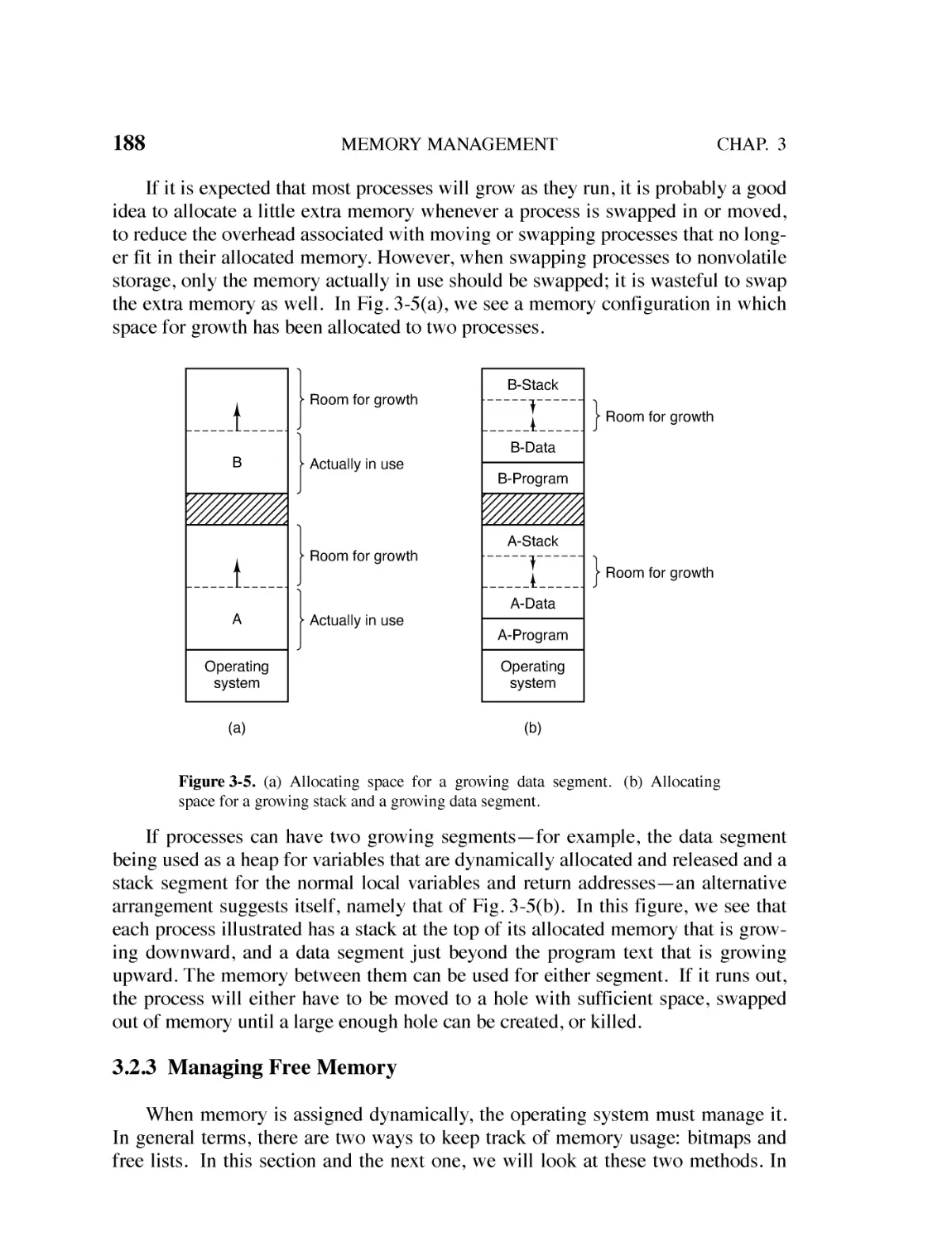 3.2.3 Managing Free Memory