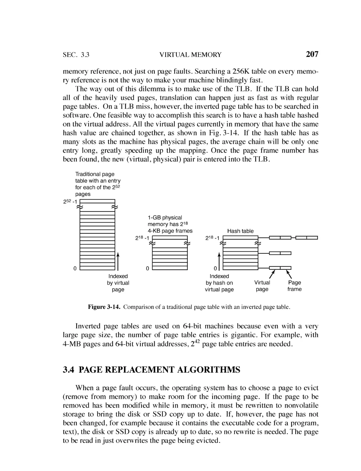 3.4 Page Replacement Algorithms