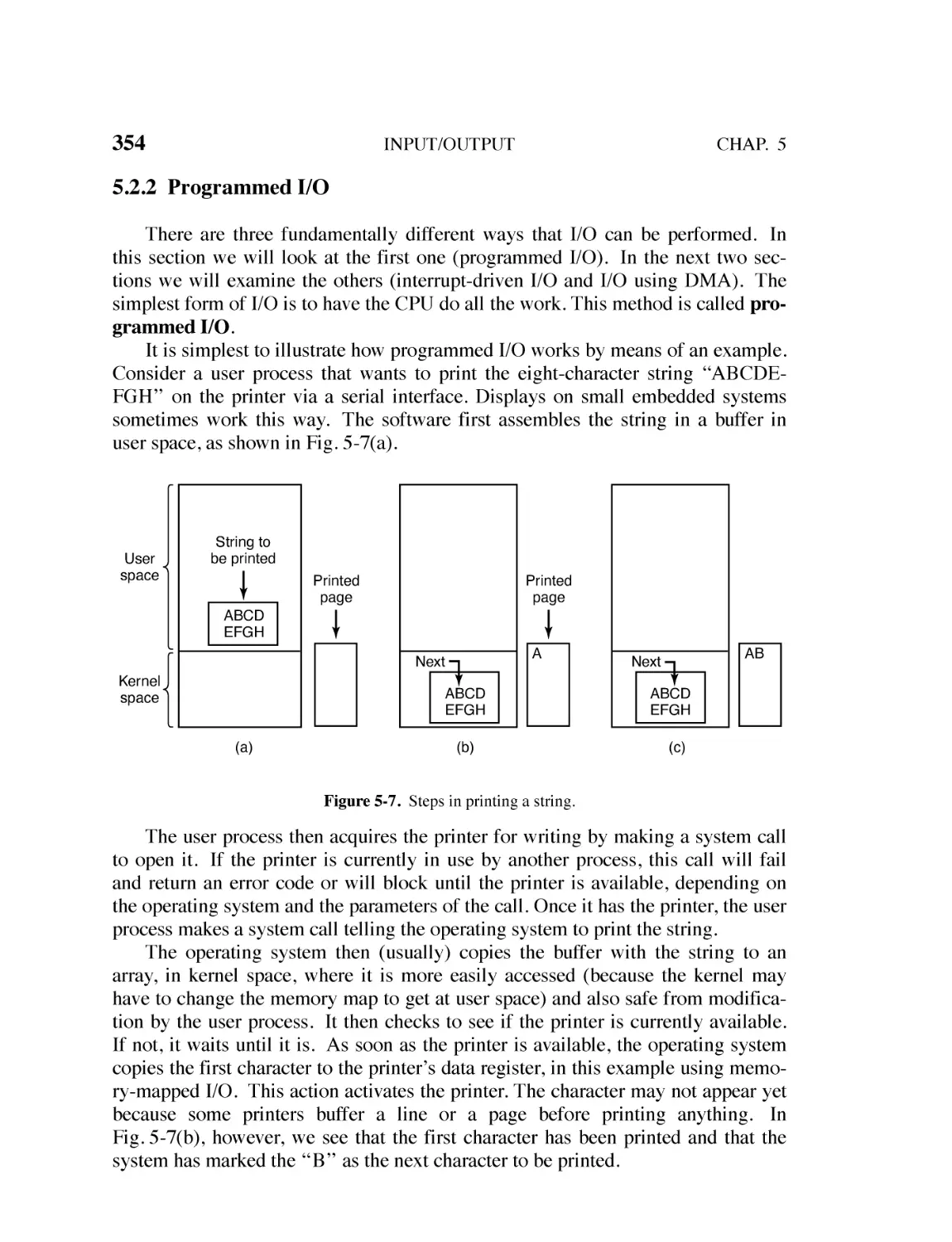 5.2.2 Programmed I/O