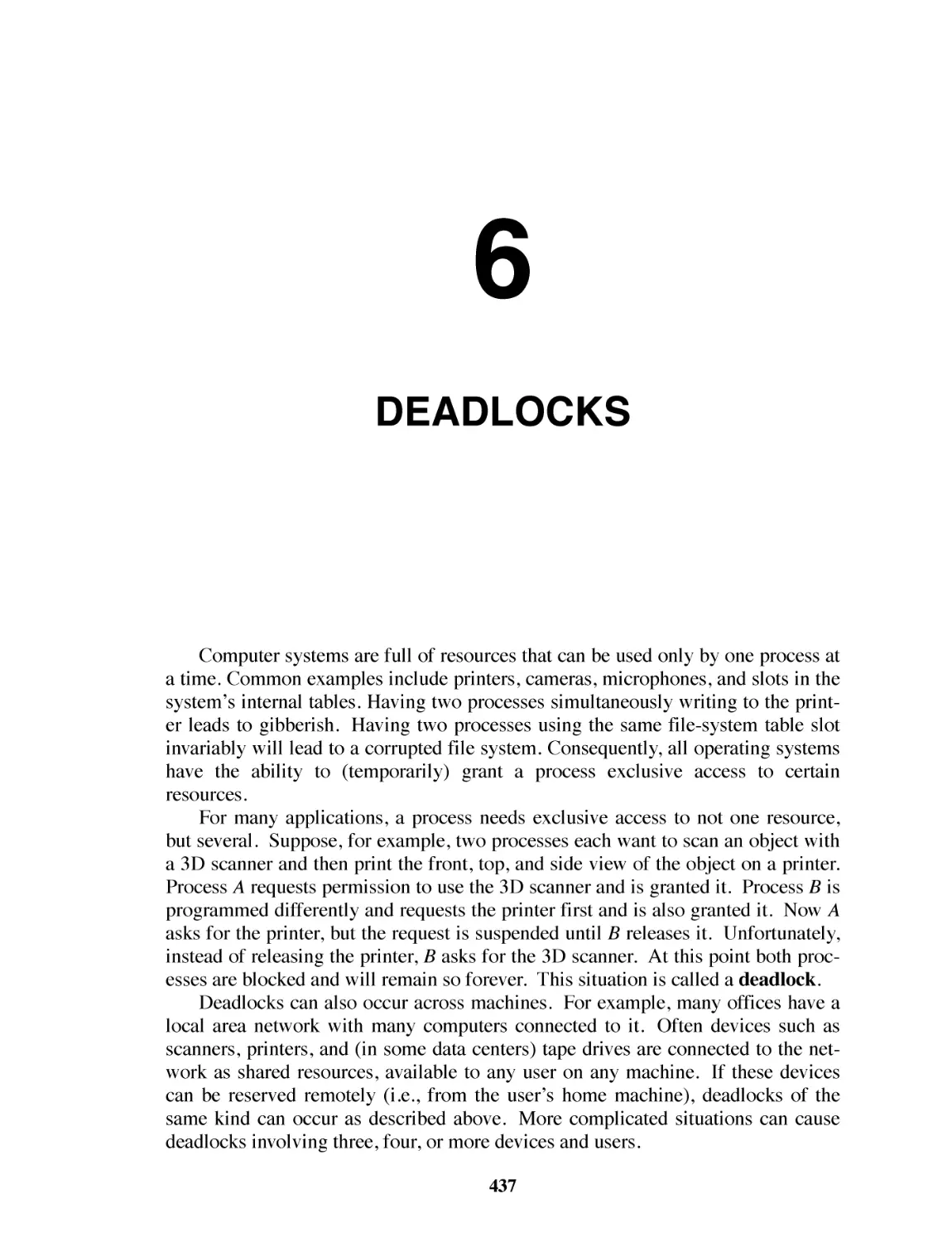 6 Deadlocks