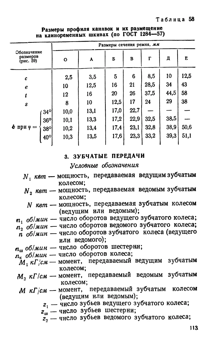 3. Зубчатые передачи