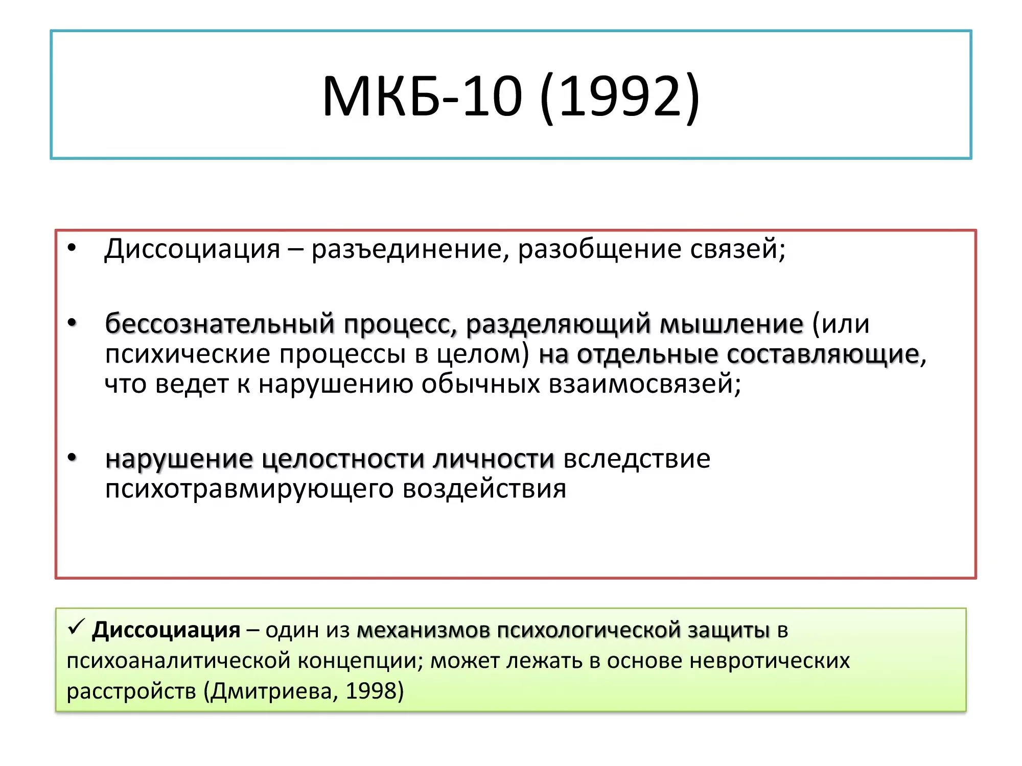 Слайд 24, МКБ-10 (1992)