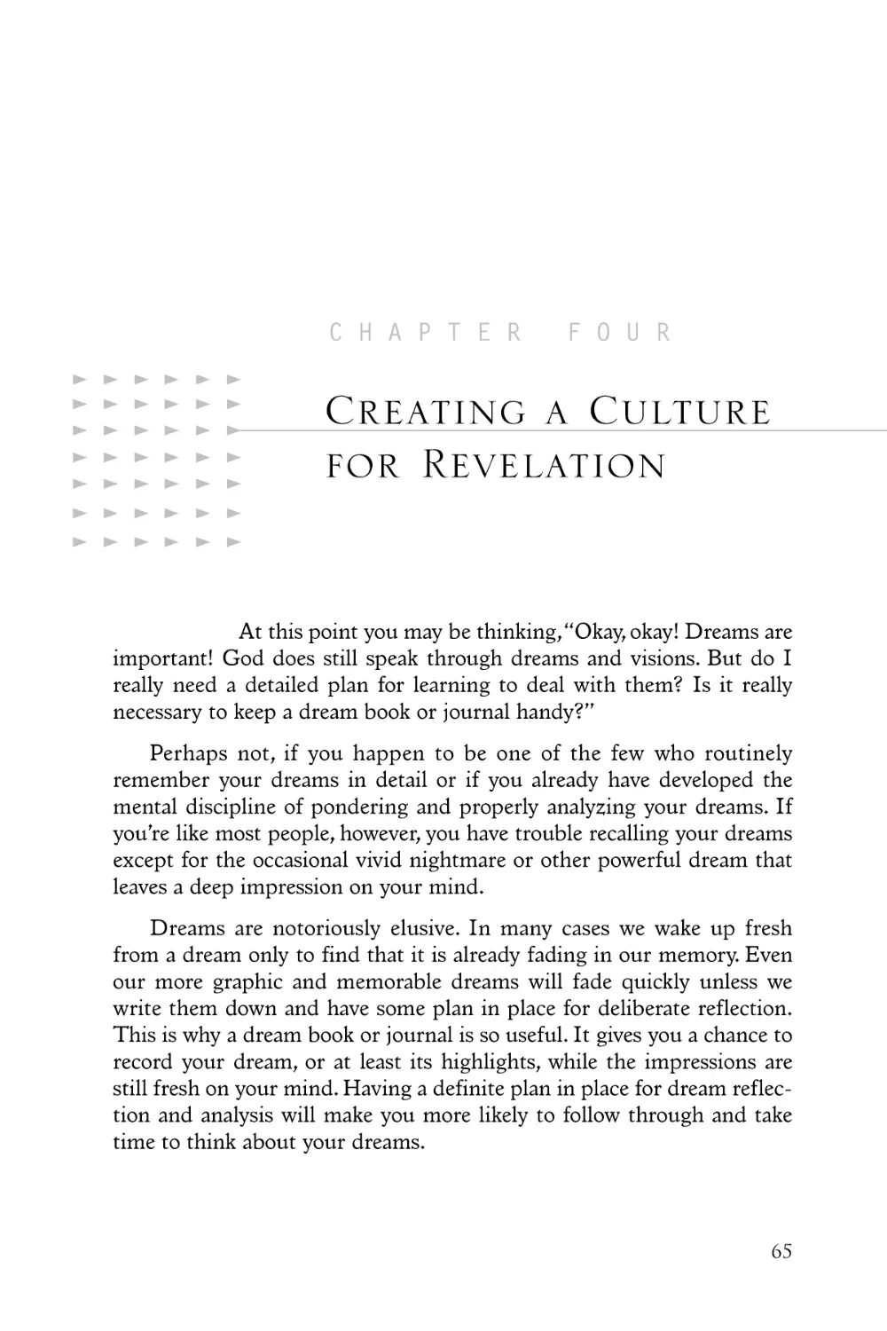 Creating a Culture for Revelation