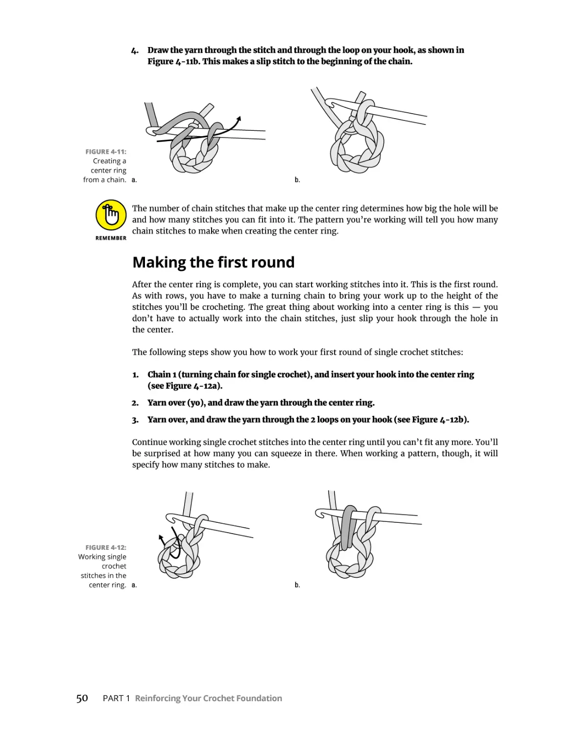 Making the first round